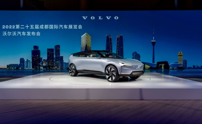 沃尔沃Concept Recharge概念车发布