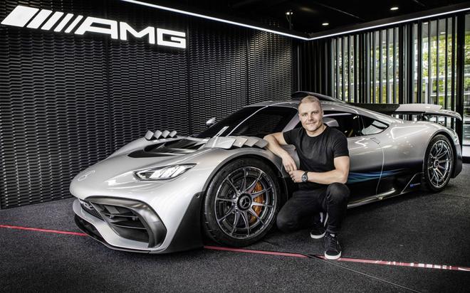 梅赛德斯-AMG车队瓦尔特利·博塔斯（Valtteri Bottas）与梅赛德斯-AMG Project One