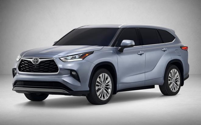 图注:2020款丰田汉兰达SUV
