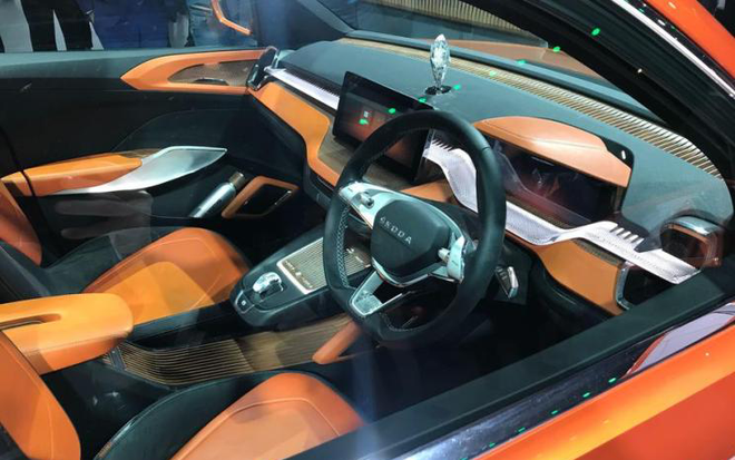 造型前卫 斯柯达VISION IN概念车亮相