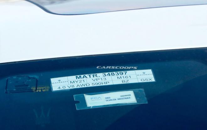 玛莎拉蒂改款Levante性能版谍照首曝 换装4.0升V8动力