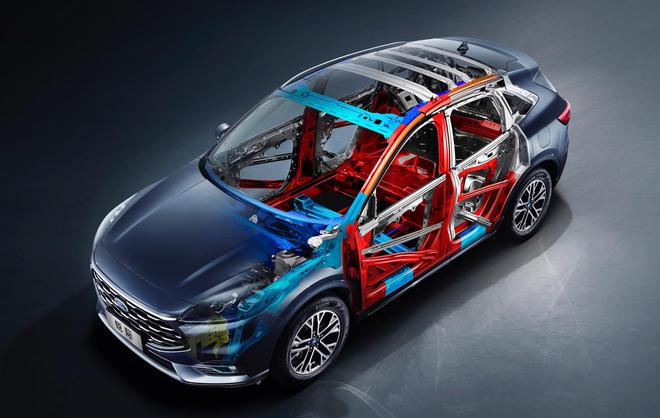 全新福特锐际Escape笼型车身结构