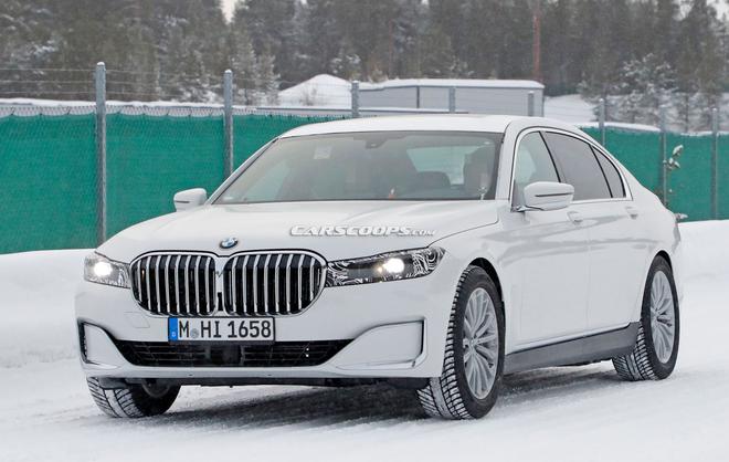 新一代宝马7系谍照首曝 或采用大尺寸前格栅