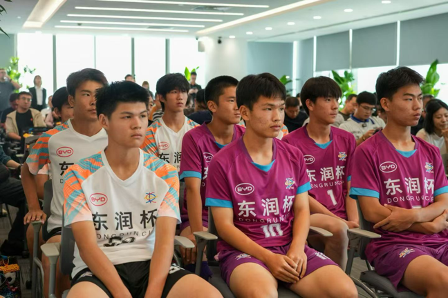 不止国际赛场 比亚迪深耕校园足球携手东润杯守护少年绿茵梦想