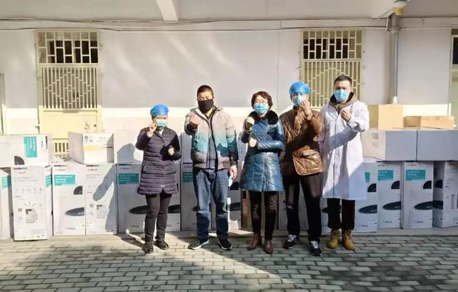 博世热力技术捐赠物资送抵天佑医院