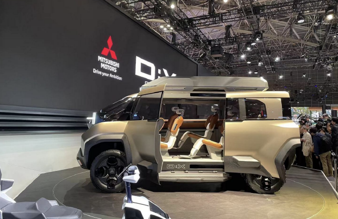 2023日本移动出行展：三菱D:X概念车亮相