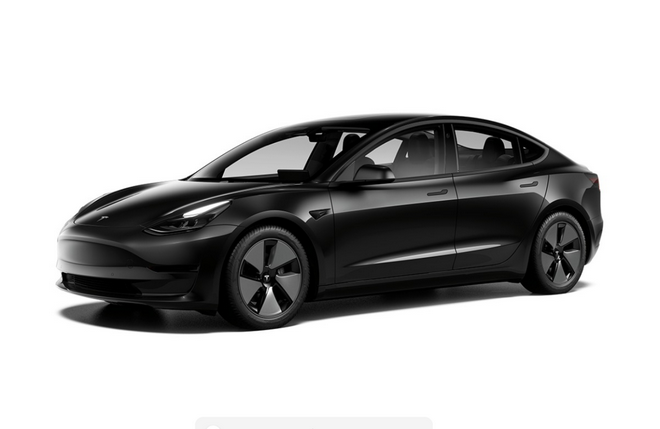 The price of the Tesla Model 3 is cut again.