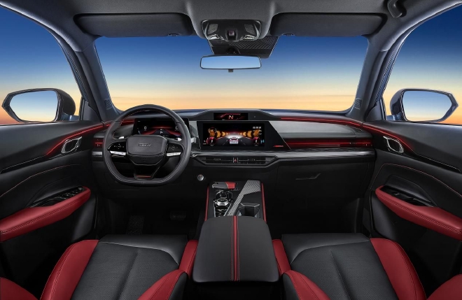 全新跃动红配色 欧尚Z6 2.0T内饰曝光 4月3日价格发布