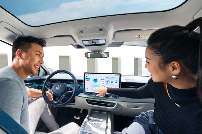 加速新能源转型 一汽-大众第2700万辆整车 ID.7 VIZZION下线