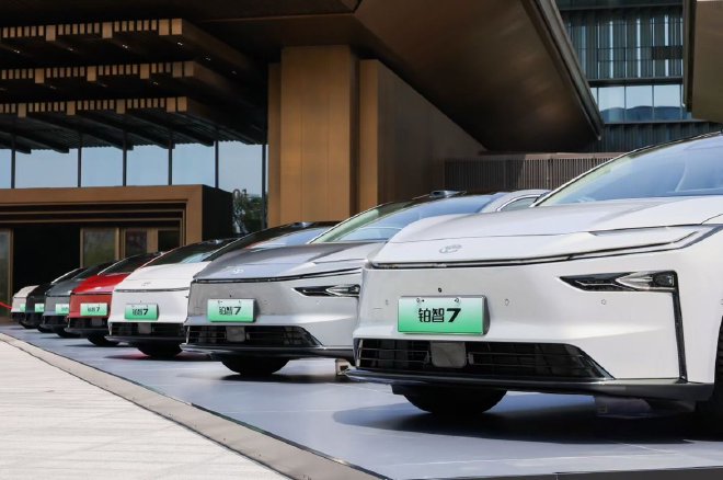 广汽丰田铂智7正式上市 限时补贴权益价14.78-19.98万元