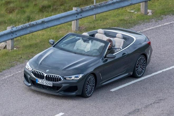 宝马8系敞篷版无伪装谍照 或2019年年中发布