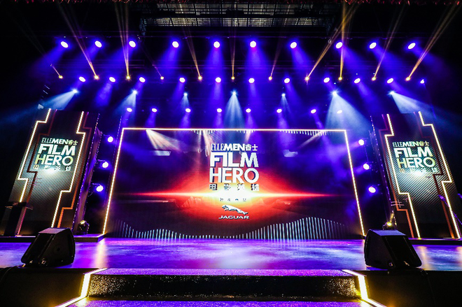 捷豹携手ELLEMEN打造“2018电影英雄盛典”