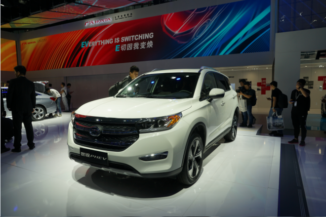 2018广州车展：理念VE1/广本世锐PHEV上市
