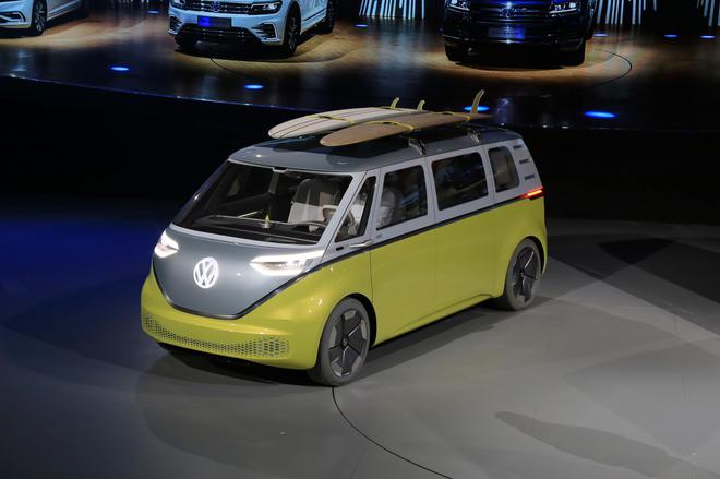 国产电动车领衔 大众全新纯电动车亮相