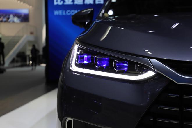2020北京车展：刀片电池是亮点 实拍2021款比亚迪唐EV
