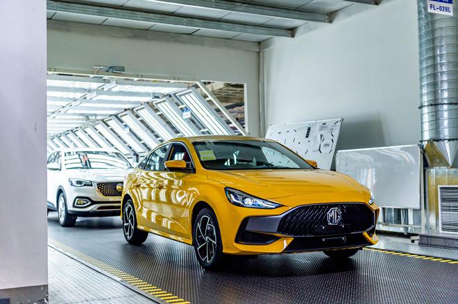 走进上汽名爵宁德工厂 探秘MG5诞生及智能工厂