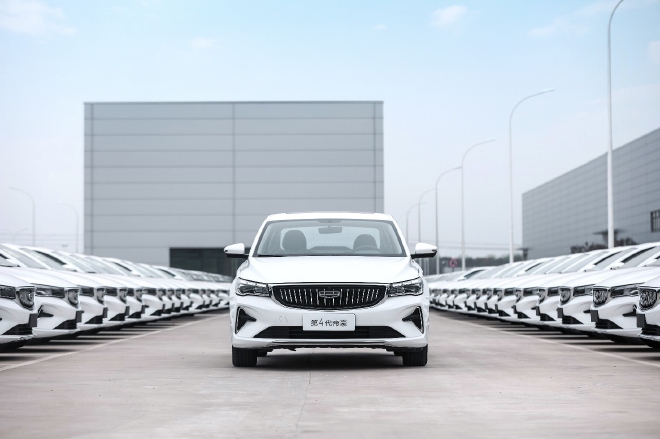 第4代帝豪发布“水墨白”车身颜色 献礼亚运