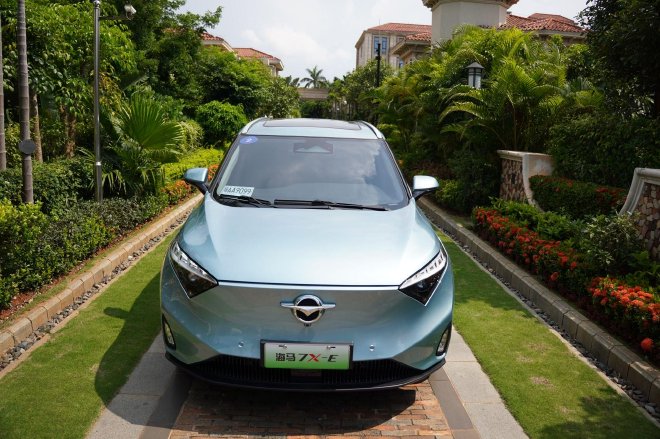 纯电下的精致与舒适 试驾海马7X-E