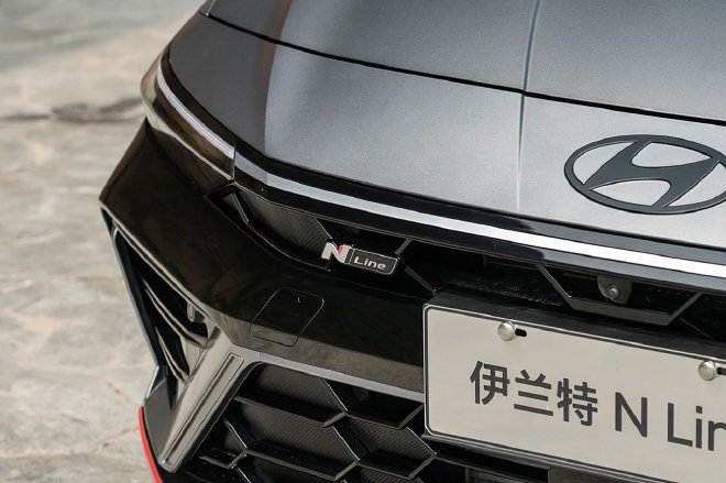 中期改款，套件加身 实拍北京现代伊兰特N Line