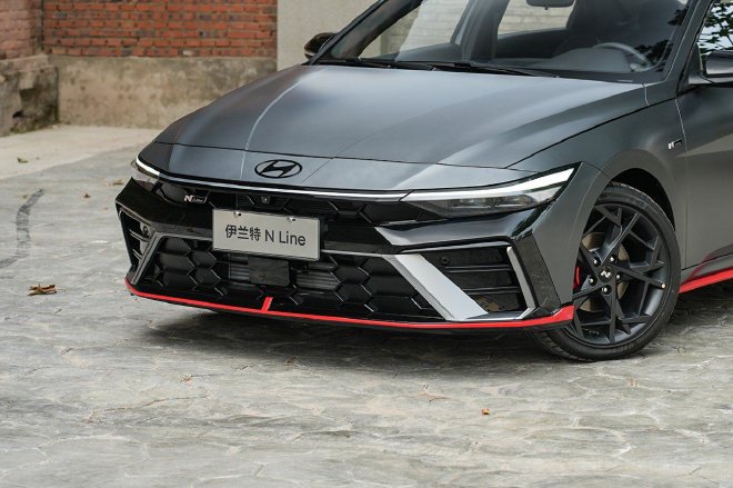 中期改款，套件加身 实拍北京现代伊兰特N Line