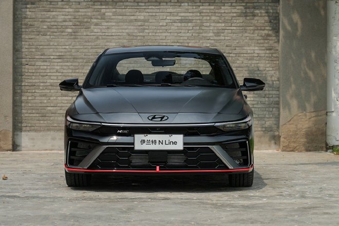 中期改款，套件加身 实拍北京现代伊兰特N Line