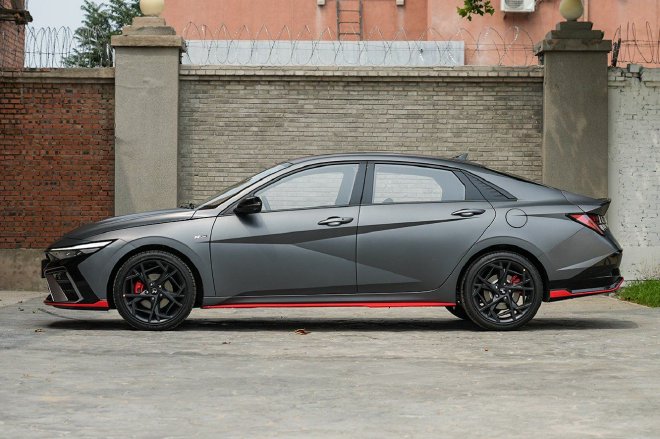 中期改款，套件加身 实拍北京现代伊兰特N Line