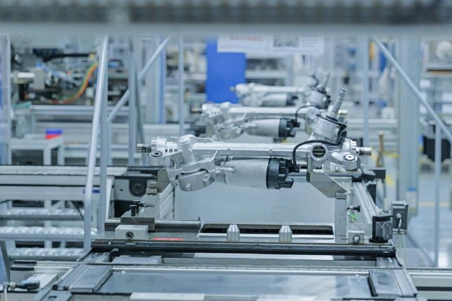 “合”平台 “芯”未来 走进博世华域转向系统烟台工厂