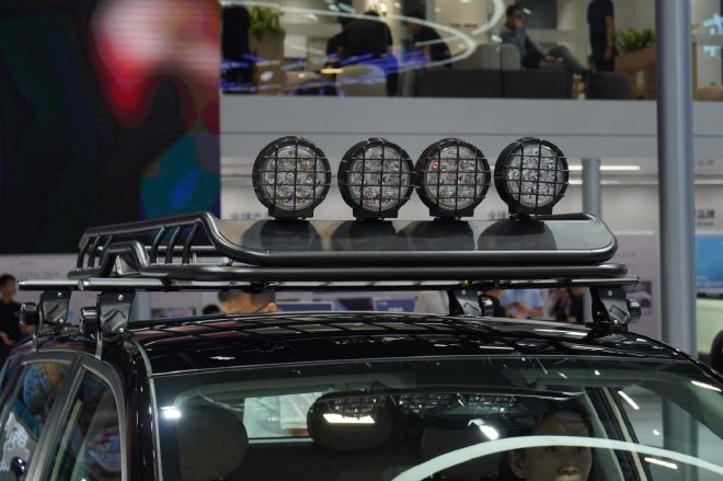 2024广州车展：玩的就是个性 江淮钇为3黑凤梨版亮相