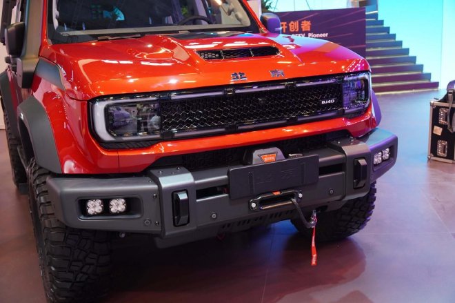2025上海车展：北京越野BJ40增程改装版