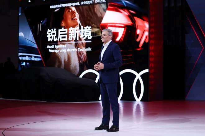 奥迪亮相2025上海车展：五款新车联袂首秀