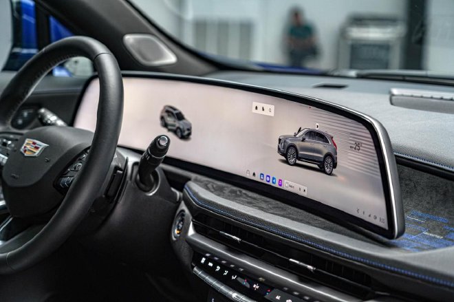车机系统全面升级 实拍2025款凯迪拉克XT4