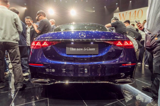 2026北京车展：新款奔驰S级亮相