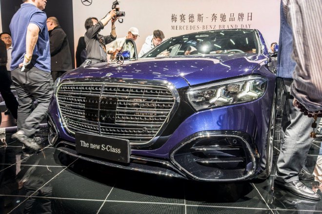2026北京车展：新款奔驰S级亮相