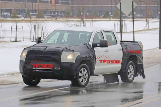 丰田全新坦途谍照曝光 或采用混动