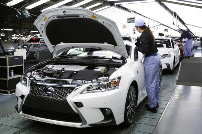 丰田从4月3日起关闭日本五家装配厂 削减3.6万台产量