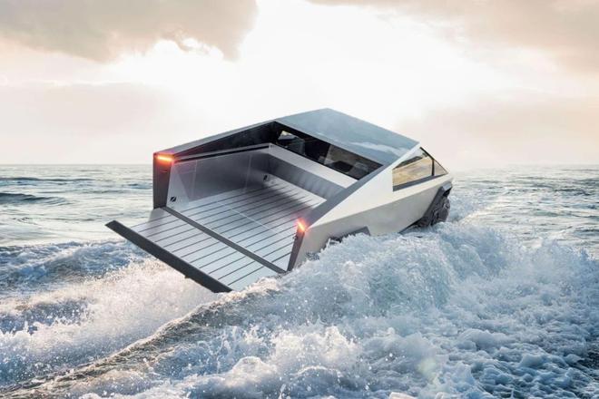 特斯拉Cybertruck皮卡将装备加热泵 涉水能像船一样漂浮