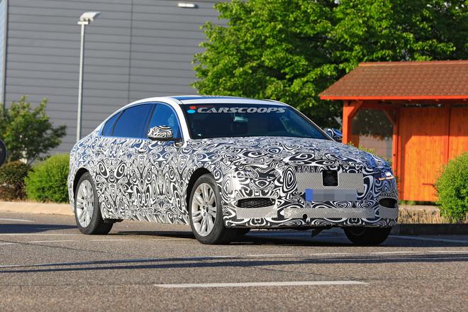 改款捷豹XF L长轴版谍照首曝 3300毫米轴距/专供中国市场