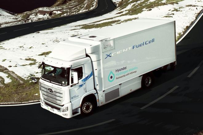 现代Xcient燃料电池卡车成功交付 2022年进军中国市场