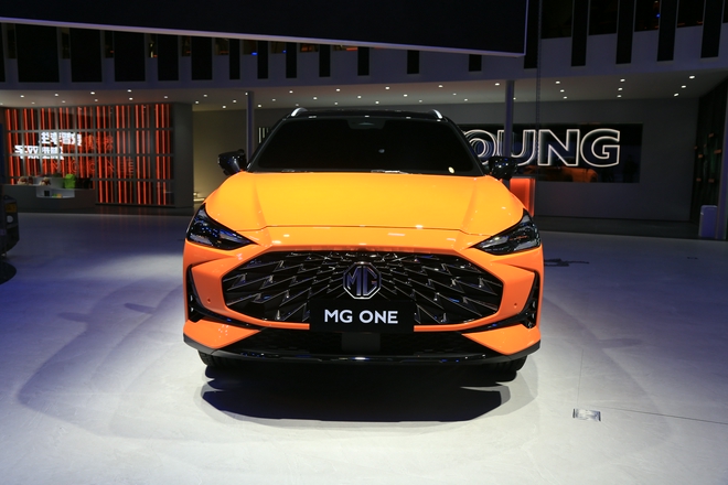 2021 Chengdu Auto Show Pavilion: SAIC MG ONE real car