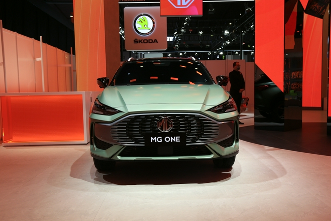 2021 Chengdu Auto Show Pavilion: SAIC MG ONE real car