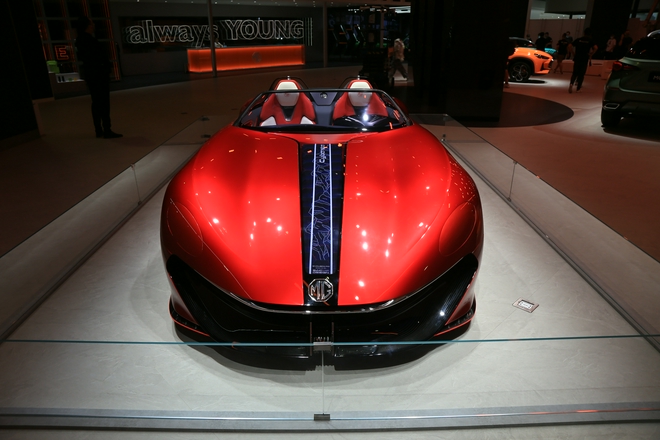 2021 Chengdu Auto Show Pavilion: SAIC MG ONE real car