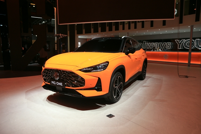 2021 Chengdu Auto Show Pavilion: SAIC MG ONE real car