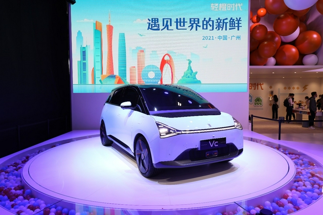 2021广州车展：智能科技新物种 轻橙时代亮相