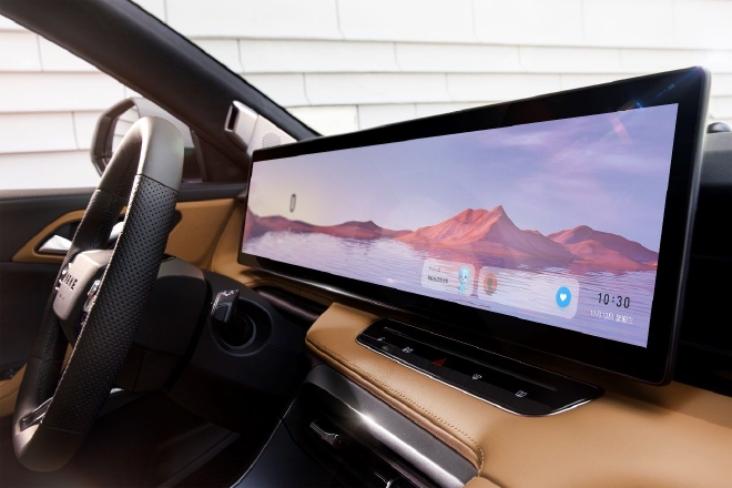 全新RX5内饰官图发布 27英寸大屏吸睛