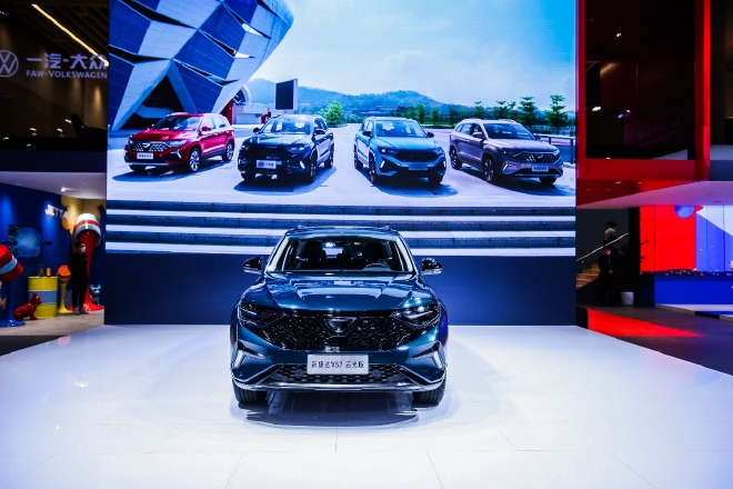 2022广州车展：新捷达VS7高光版亮相