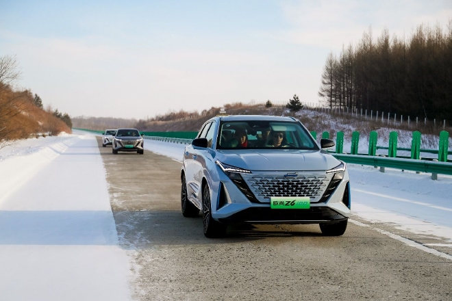 1058.9公里收官 欧尚Z6 iDD零下30℃续航挑战