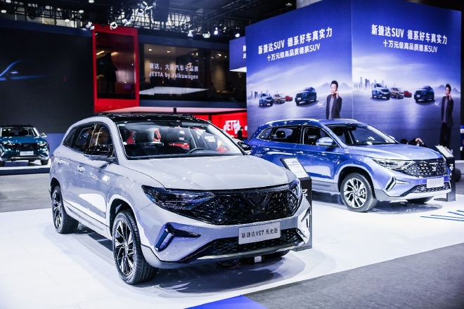 2022广州车展：新捷达VS7高光版亮相