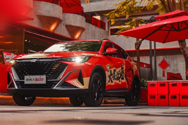 欧尚X5 PLUS鸿兔限定版车衣发布