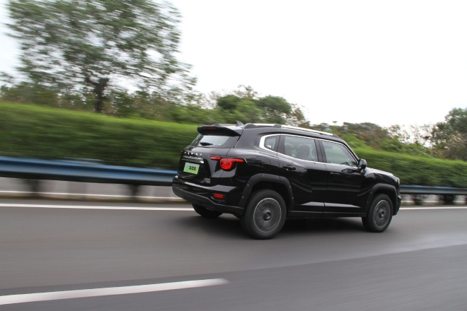Haval's second-generation big dog test drive experience light off-road electric shock
