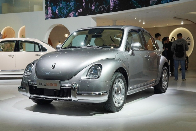 2023上海车展探馆：2023款欧拉芭蕾猫